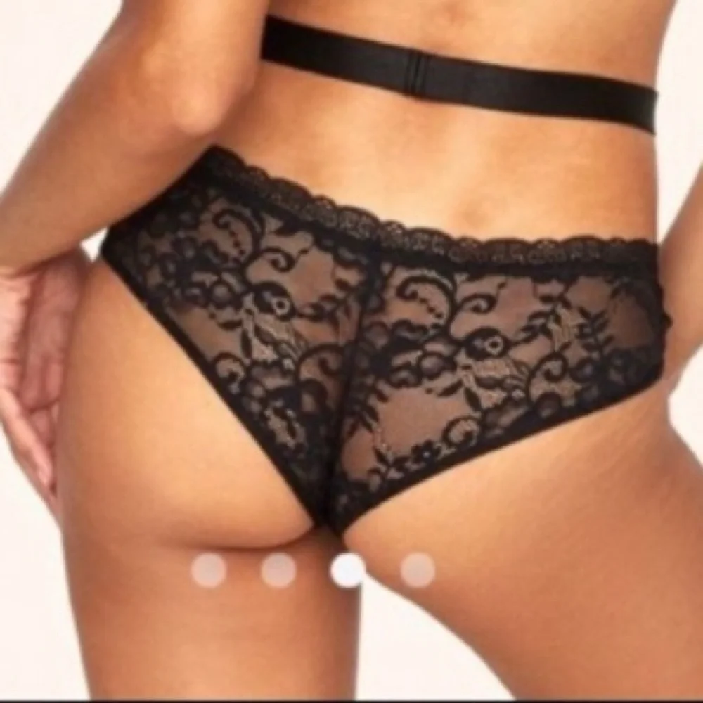 Adore me Black temperance contour panty women’s NWT